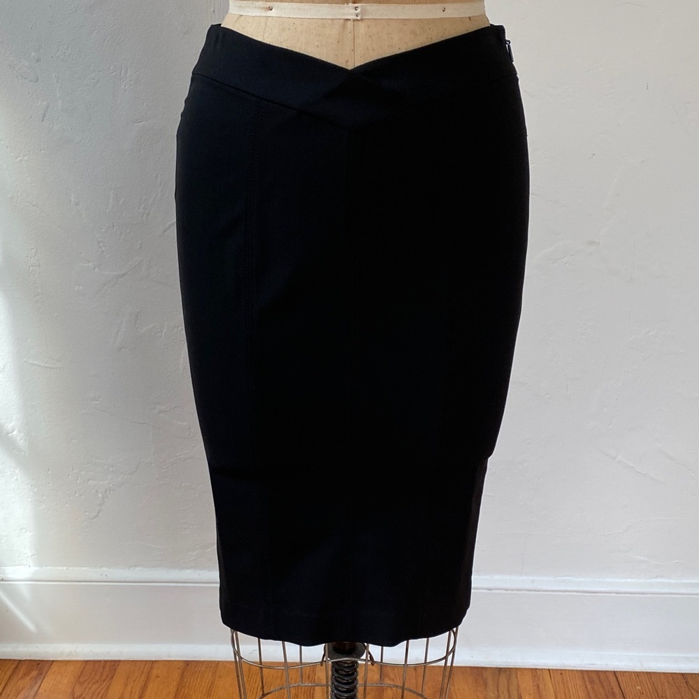 Gucci Black Pencil Skirt